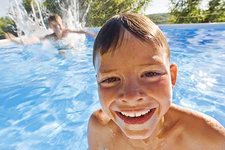 piscine chauffée au camping st georges de Didonne royan charente maritime